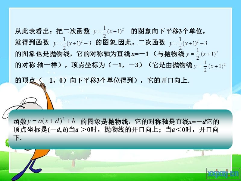 2019年数学九年级下湘教版2.2二次函数的图象与性质4课件[1]精品教育.ppt_第3页