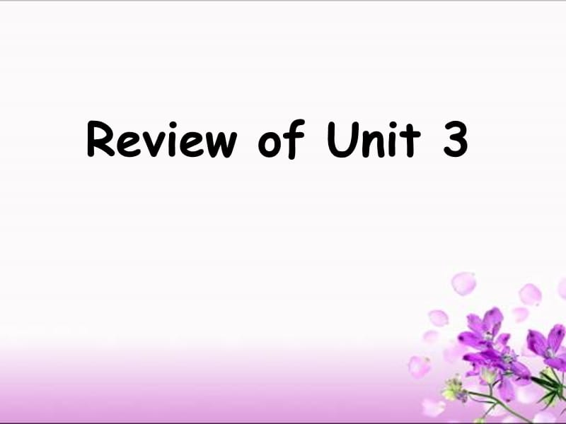 仁爱英语七年级上Review-of-Unit-3.ppt_第1页