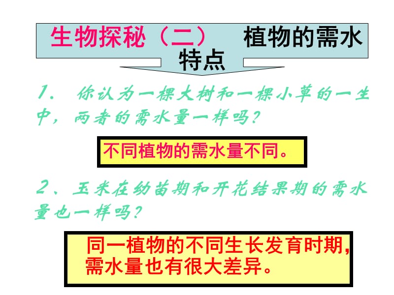 2019年生物：5.3《植物生长需要水和无机盐》课件（苏教版七年级上）精品教育.ppt_第2页