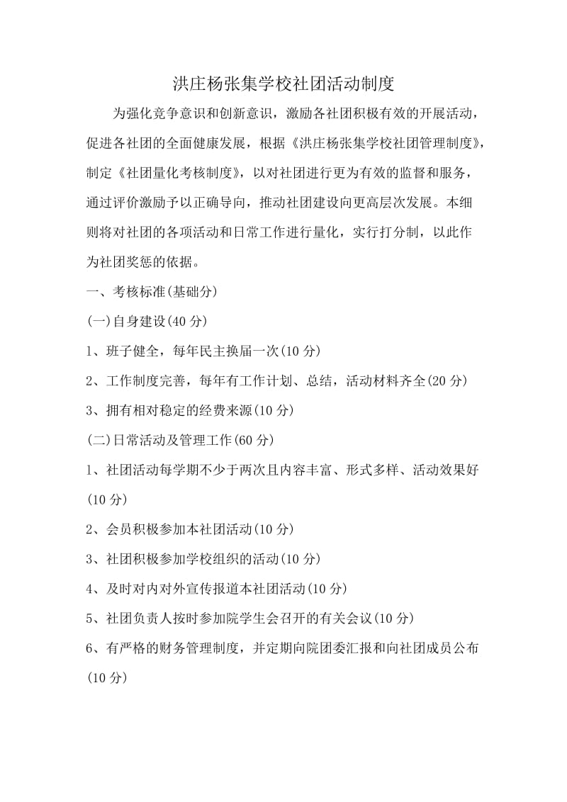 2019年洪庄杨张集学校社团活动制度精品教育.doc_第2页