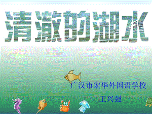 2019年清澈的湖水王兴强精品教育.ppt