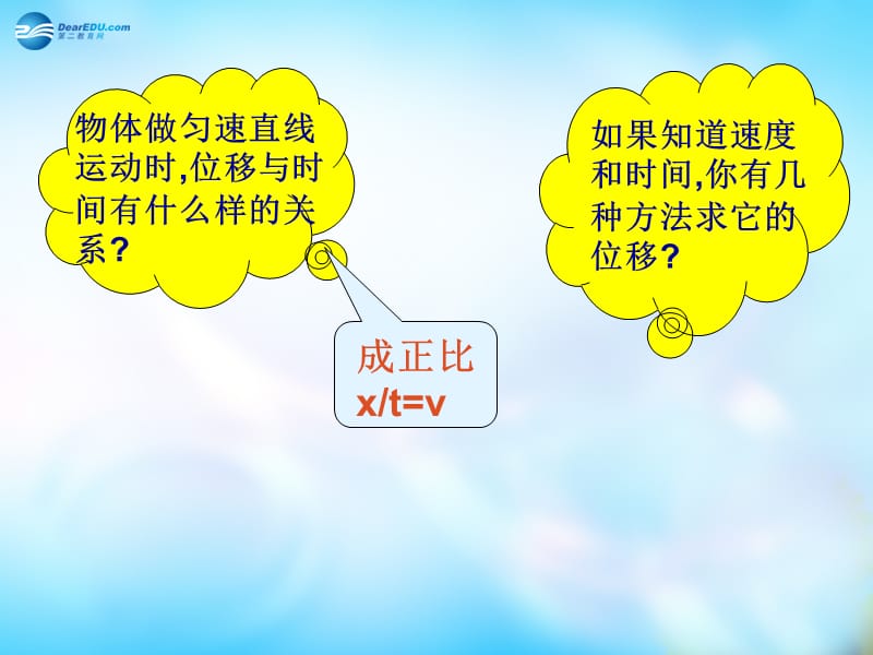 2019年高中物理第二章匀变速直线运第3节《匀变速直线运动的位移与时间的关系》教学课件新人教版必修1精品教育.ppt_第3页