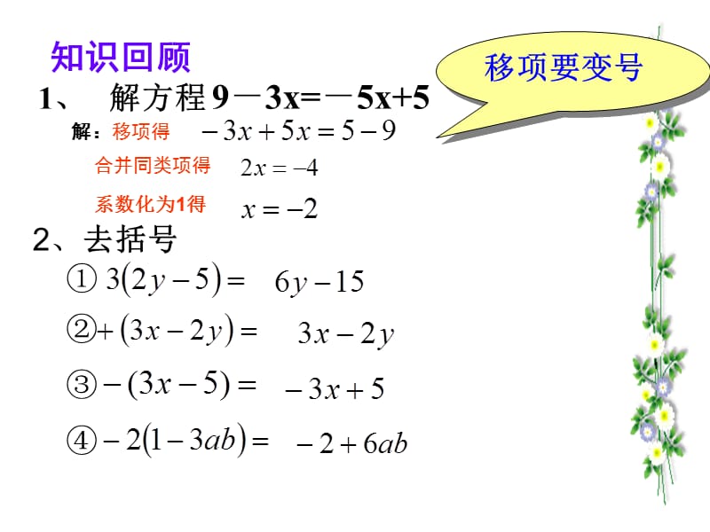 2019年解方程去括号与去分母精品教育.ppt_第2页