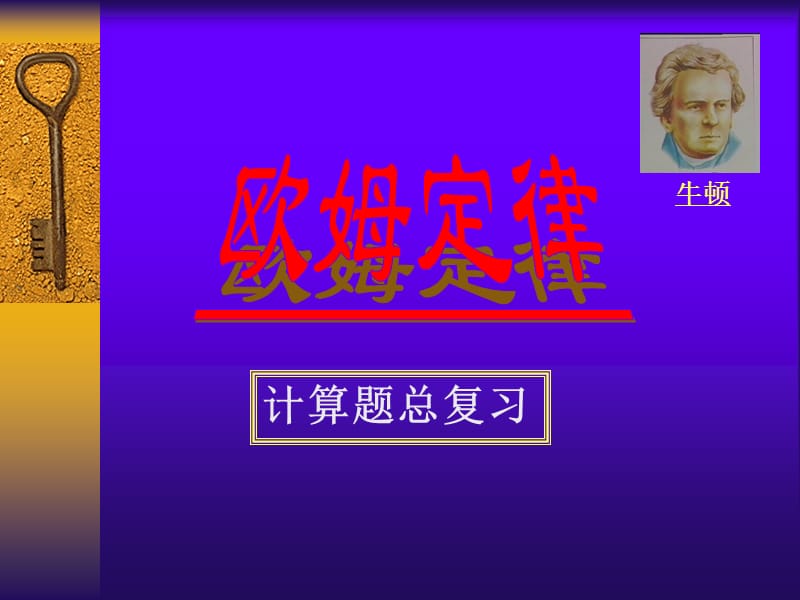 2019年欧姆定律　计算总复习精品教育.ppt_第1页