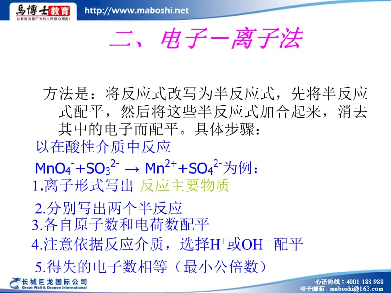 2019年高中化学竞赛课件：氧化还原反应精品教育.ppt_第3页