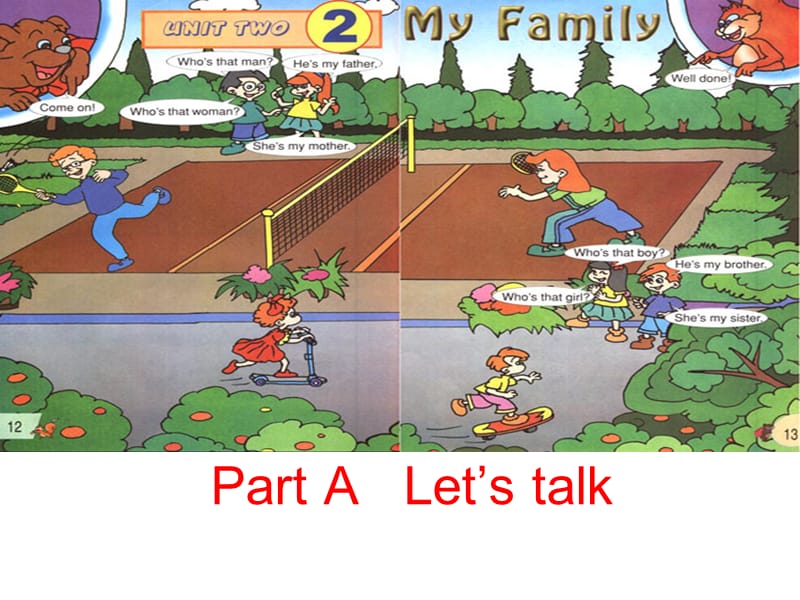 PEP小学三年级英语第二单元my_familyPPT课件.ppt_第1页