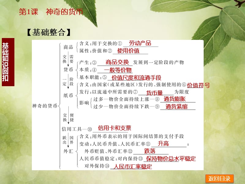 2019年高三一轮复习：第一课神奇的货币精品教育.ppt_第3页