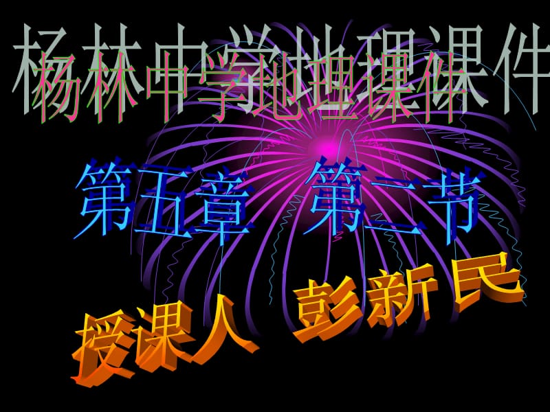 2019年第五章第二节国际合作课件精品教育.ppt_第1页