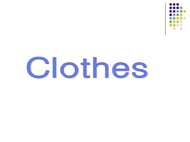 clothes 剑桥少儿英语 小学英语 衣服.ppt_第2页