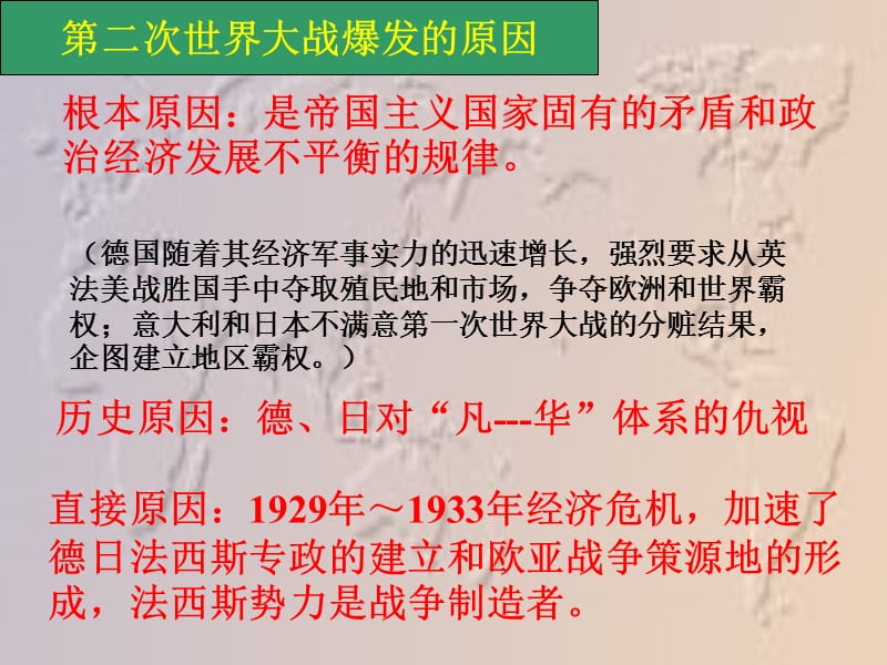 2019年高二历史第二次世界大战的爆发课件精品教育.ppt_第2页