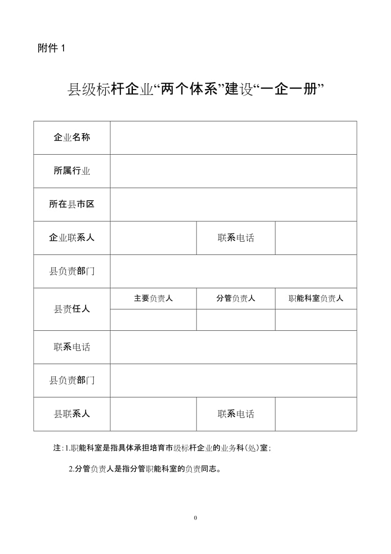 县级标杆企业“两个体系”建设“一企一册”.doc_第1页