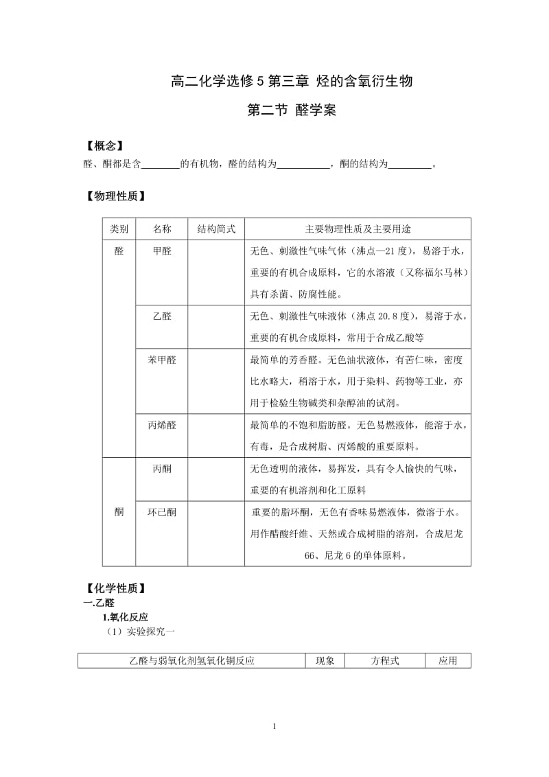 选修5醛.doc_第1页