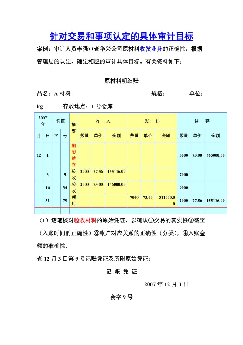 案例：具体审计目标.doc_第1页