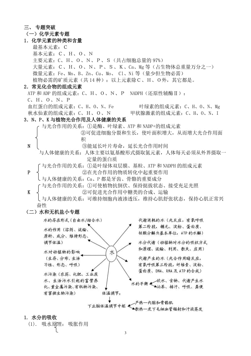 高中生物高考总复习全案珍藏版.doc_第3页