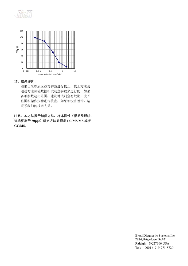 黄曲霉素M1试剂盒说明书1.doc_第3页