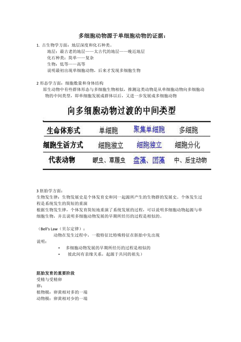 BJFU-梁希班动物学隋老师动物学复习提纲.doc_第3页