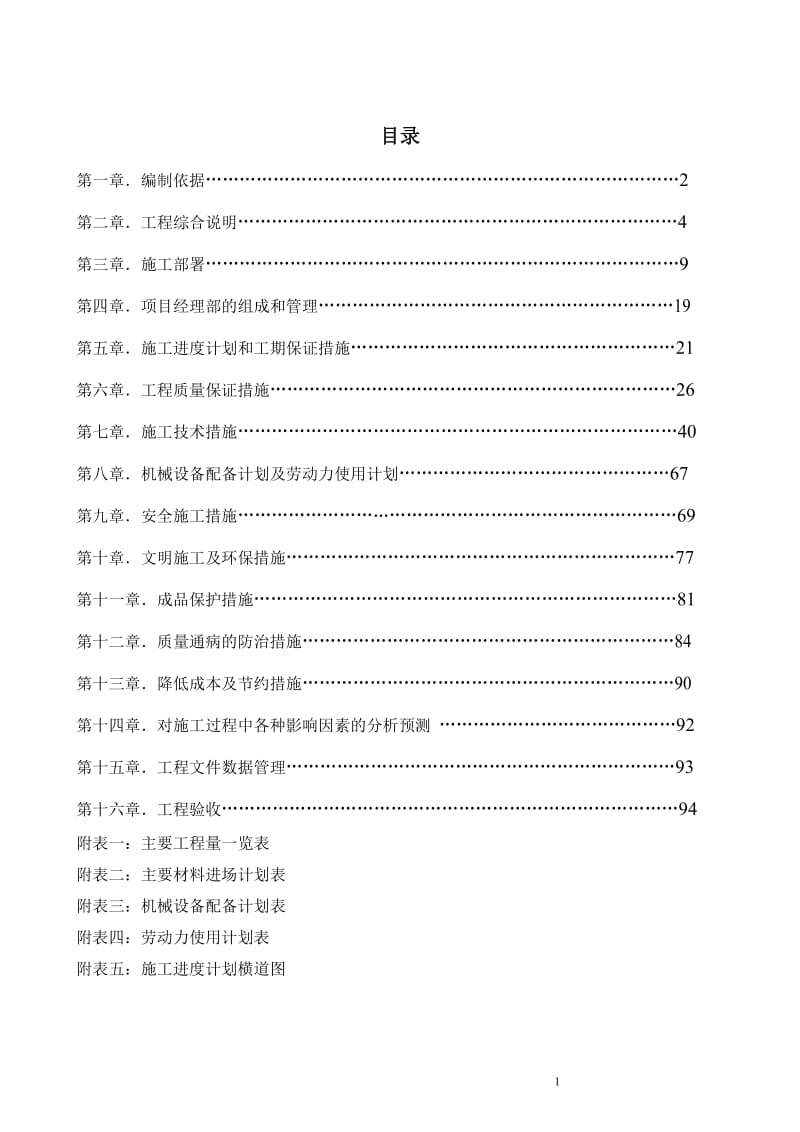 公寓精装工程施工组织设计.doc_第1页