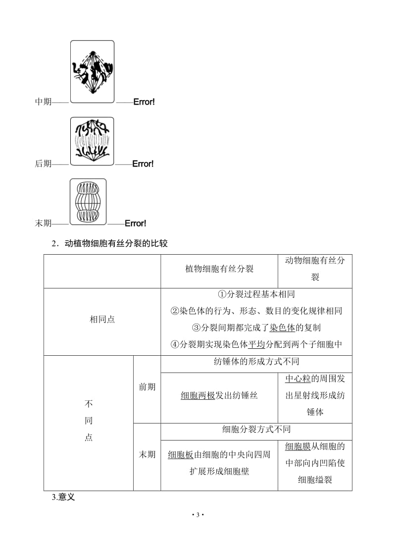 2015《课堂新坐标》高考生物大一轮复习配套讲义：必修1+第四单元+细胞的生命历程教材梳理+核心突破+技.doc_第3页