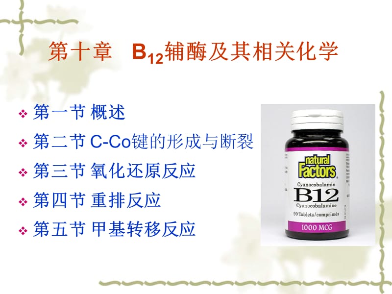 第十章辅酶B12.ppt_第1页