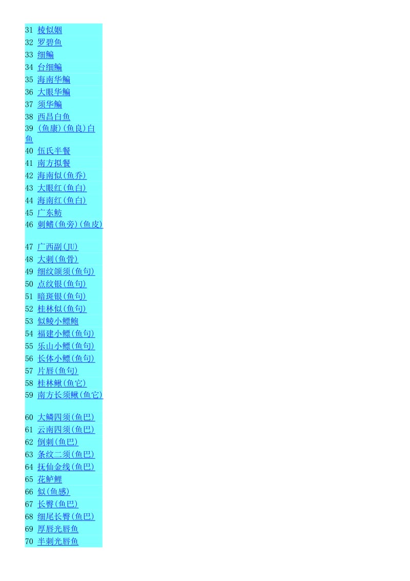 中国淡水鱼类原色图集2.doc_第2页