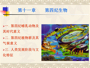 第四纪生物.ppt