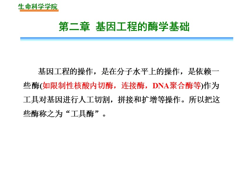 第二章基因工程的酶学基础.ppt_第1页