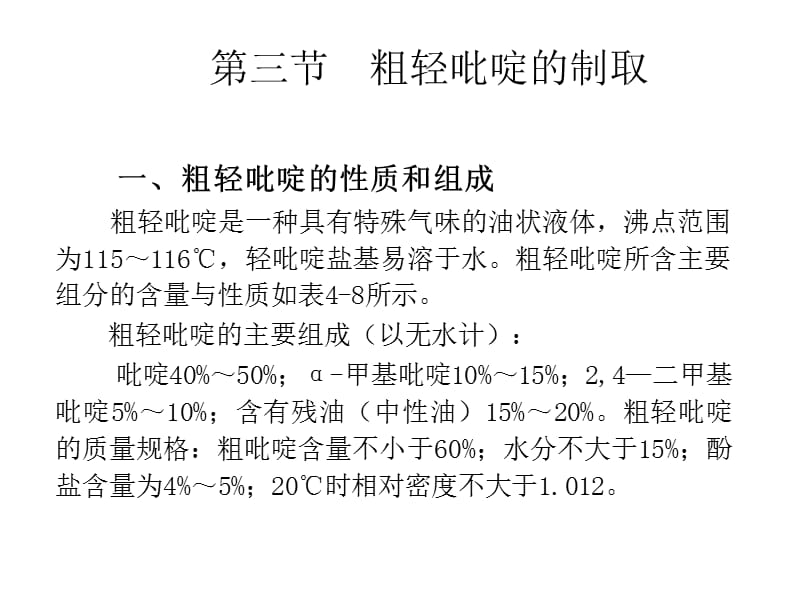 粗轻吡啶的提取.ppt_第2页