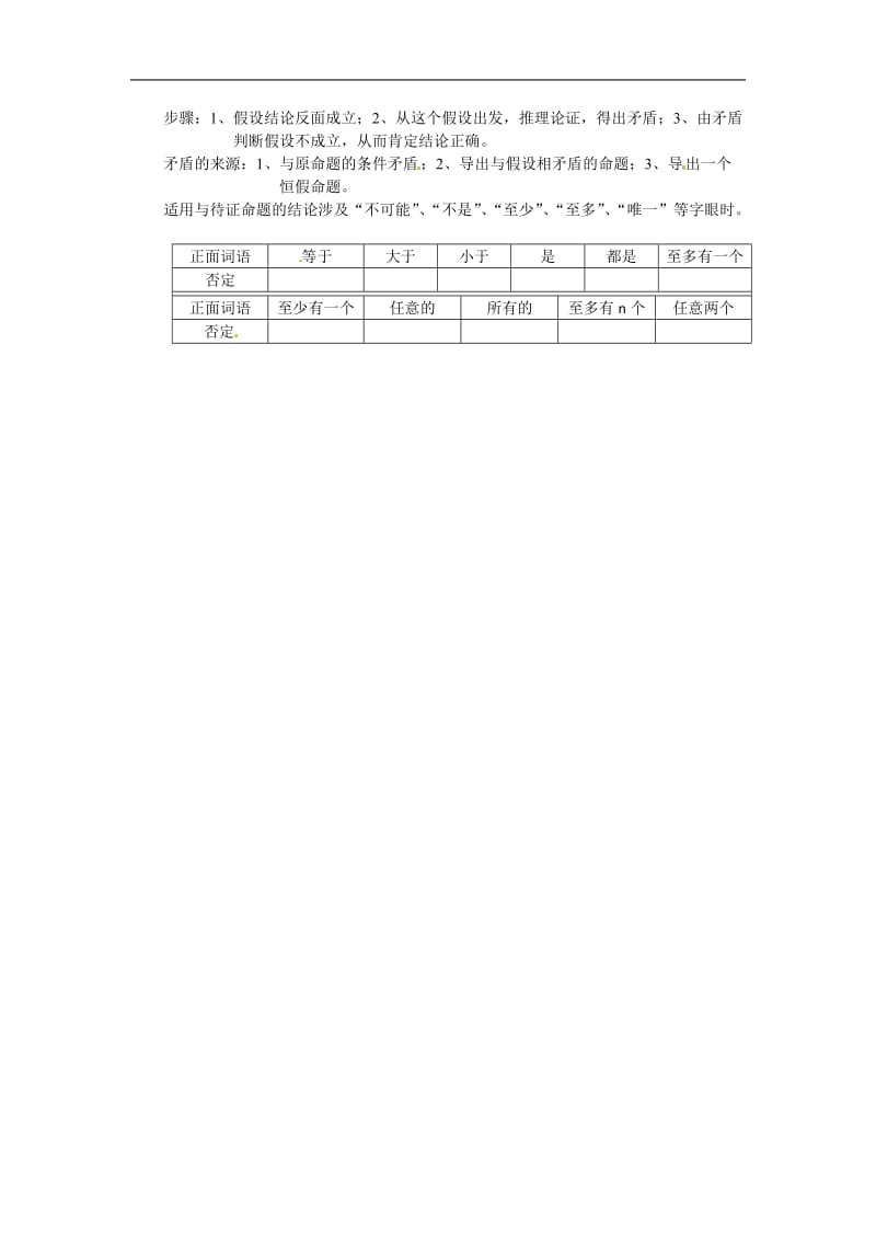 高中数学 知识点归纳 1集合与简易逻辑.doc_第3页