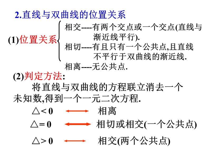 圆锥曲线方程比较直线与圆锥曲线的位置.ppt_第3页