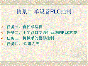 情景二单设备PLC控制.ppt