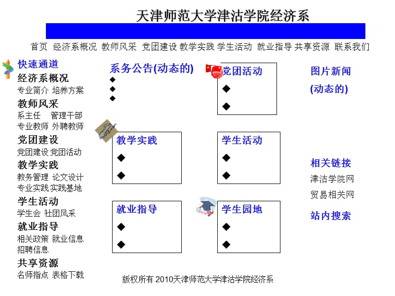 天津师范大学津沽学院经济系.ppt_第1页