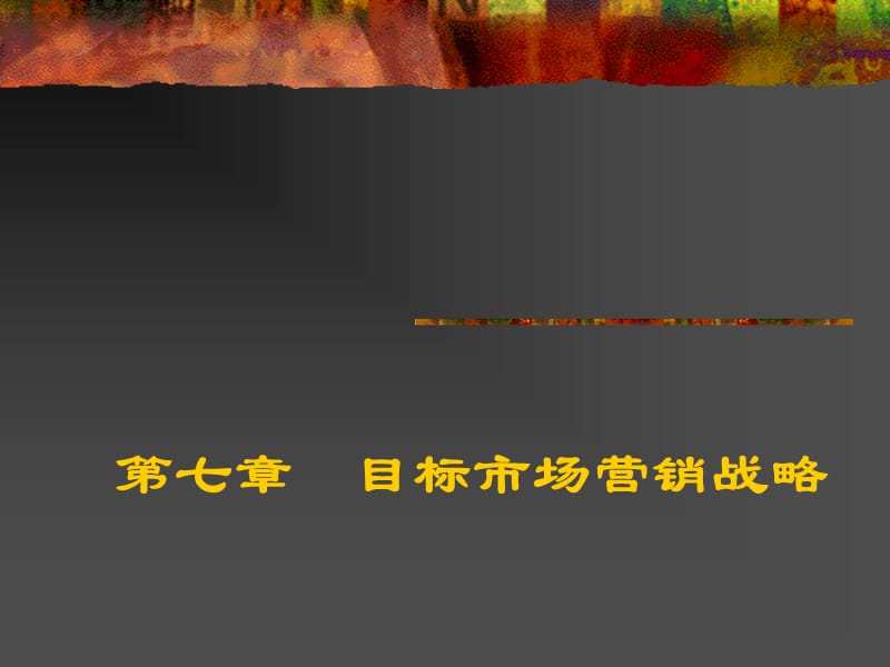 目标市场营销战略.ppt_第1页