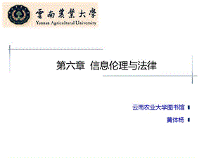 信息伦理与法律.ppt