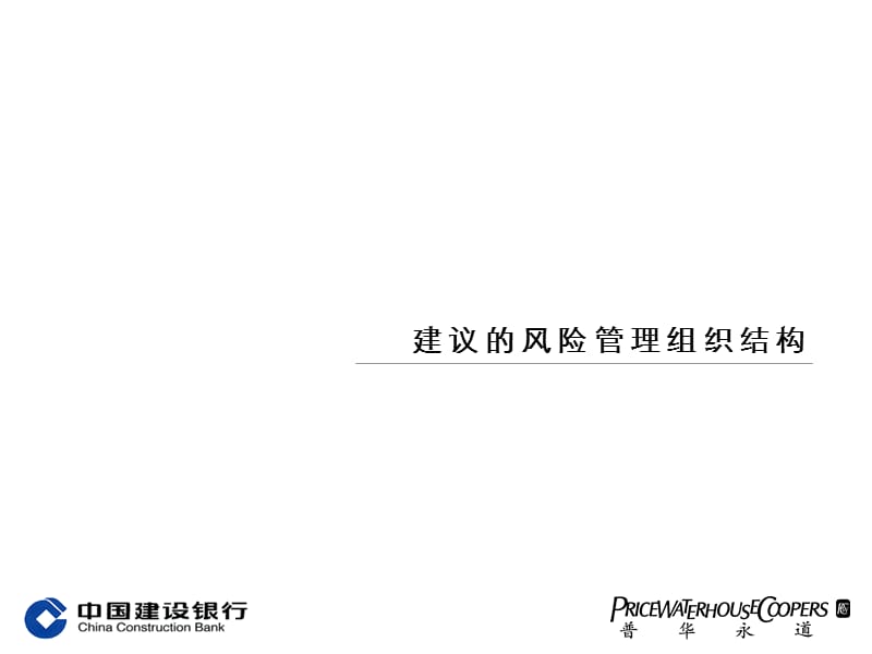 超级236普华永道中国建设银行风险管理组织结构及实施方案1.ppt_第2页