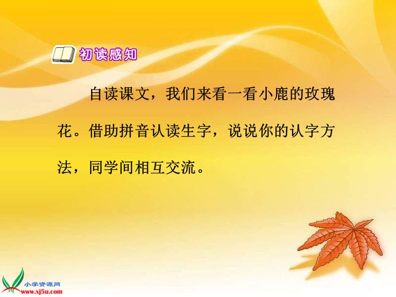 鲁教版语文二年级下册小鹿的玫瑰花课件.ppt_第3页