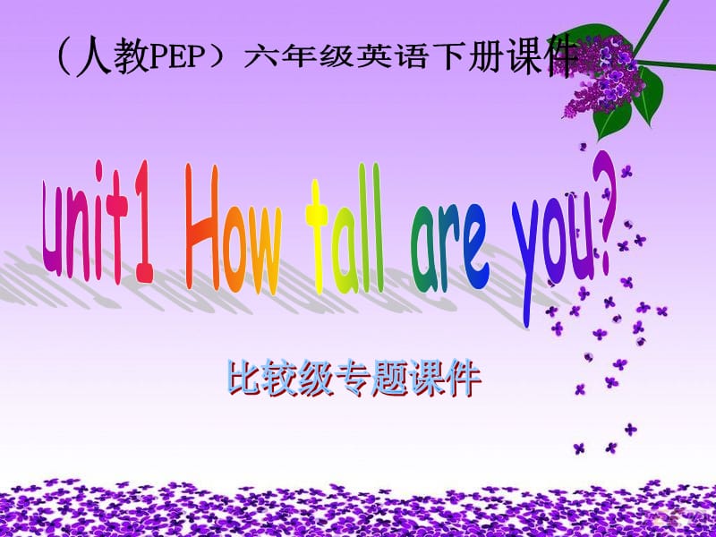 人教PEP版英语六下Unit1HowTallAreyou课件之八.ppt_第1页