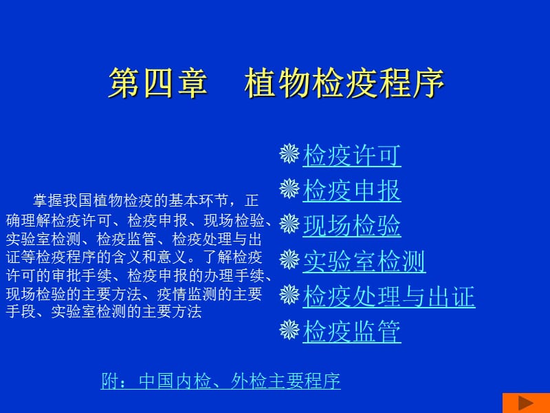 四章植物检疫程序.ppt_第1页