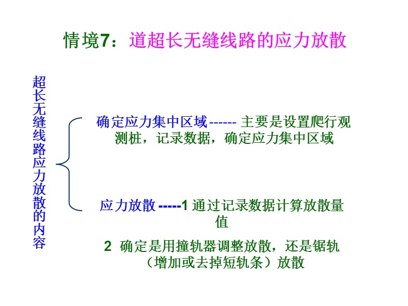 无缝线路应力放散锁定教程.ppt_第1页