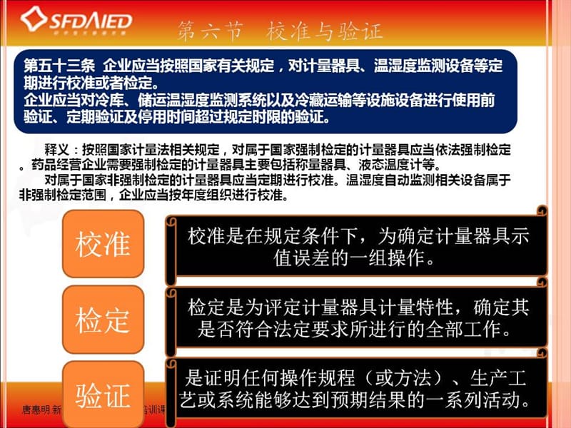 唐惠明新版GSP检查与迎检培训课件校准与验证.ppt_第2页