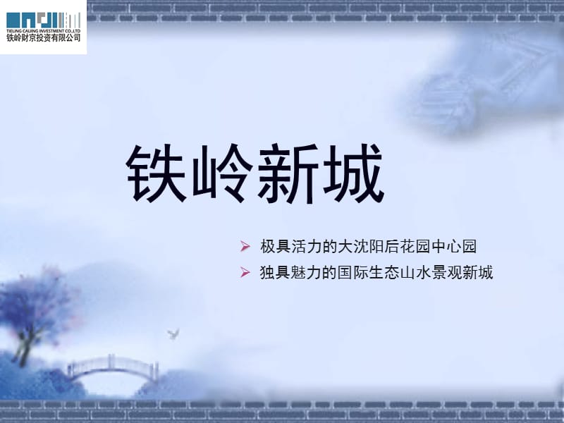 铁岭新城.ppt_第1页