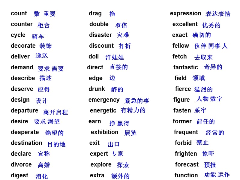 考纲词汇辨认.ppt_第2页