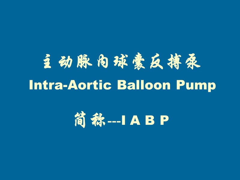 iabpautocat概述经整理ppt课件.ppt_第2页