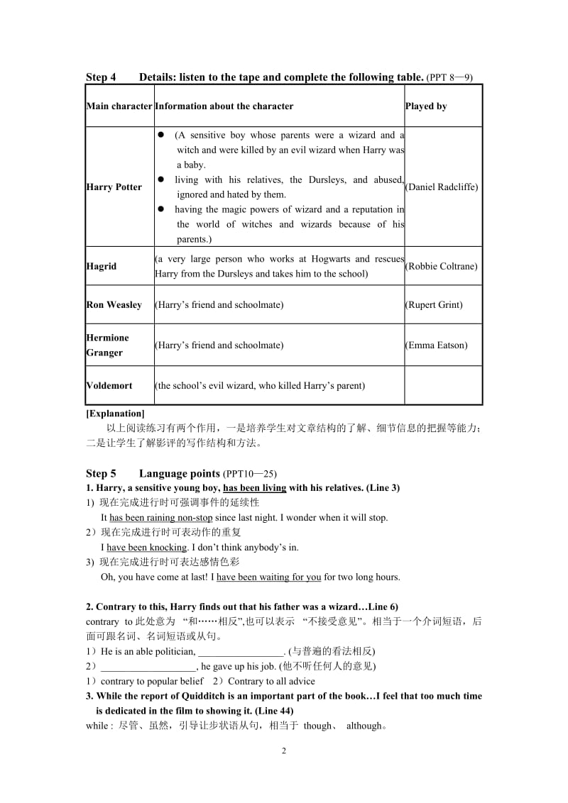 《M8 unit4 Project 》教学实践报告.doc_第2页