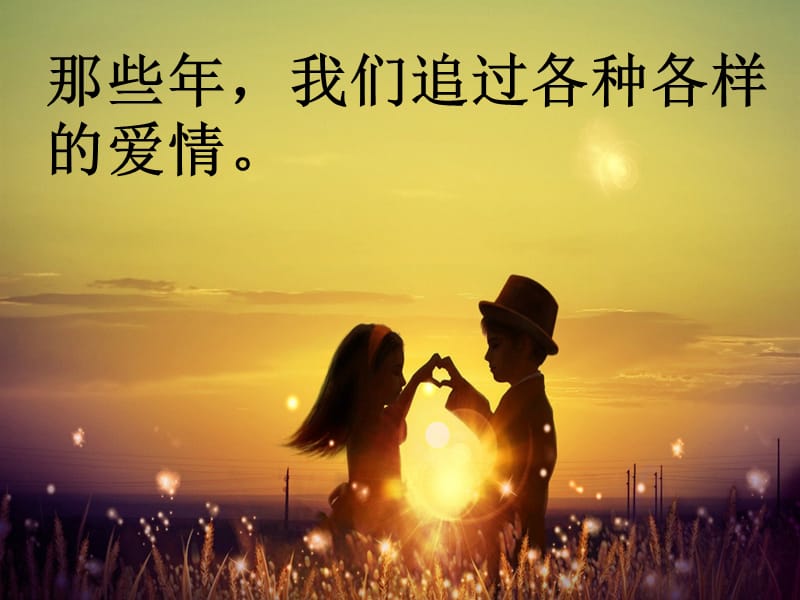 那些年,我们追过的爱情.ppt_第2页