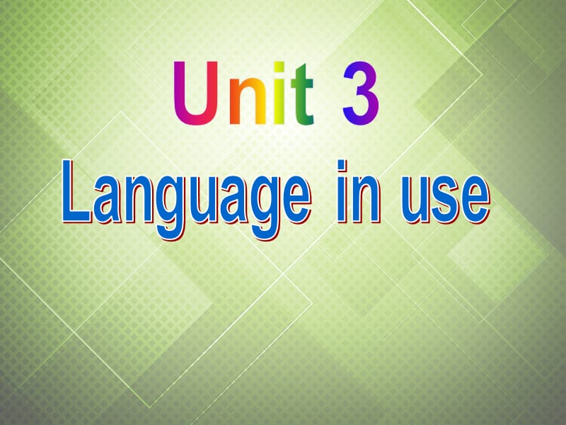 2013年秋七年级英语下册 Module 3 Making plans Unit 3 Language in use课件 （新版）外研版.ppt_第2页