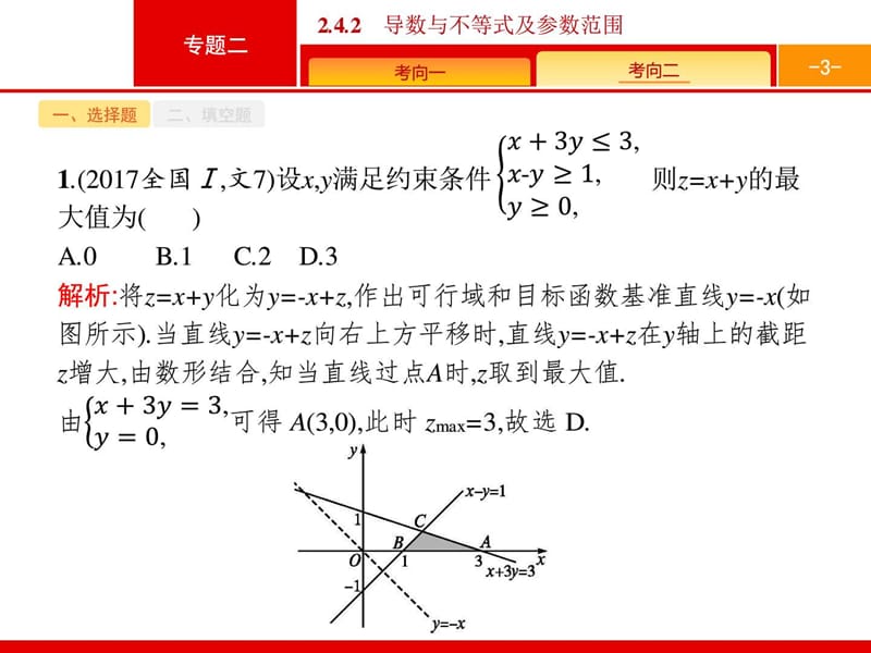 2018年高考数学(文)二轮专题复习课件第二部分 专题一 .ppt_第3页