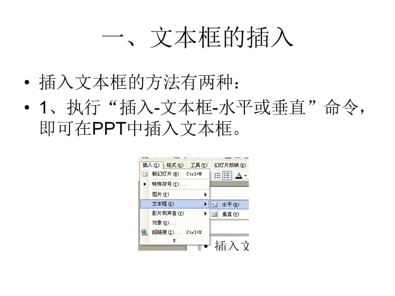 PPT工具运用教程：文本框的插入和文本设置.ppt_第2页