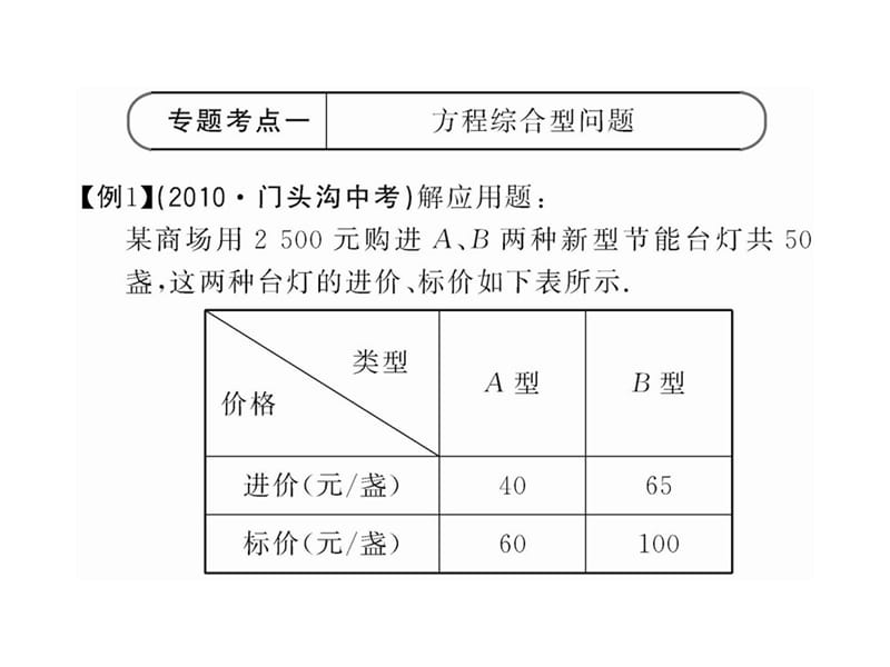 2011年中考二轮复习 专题7 综合性问题一 .ppt_第3页