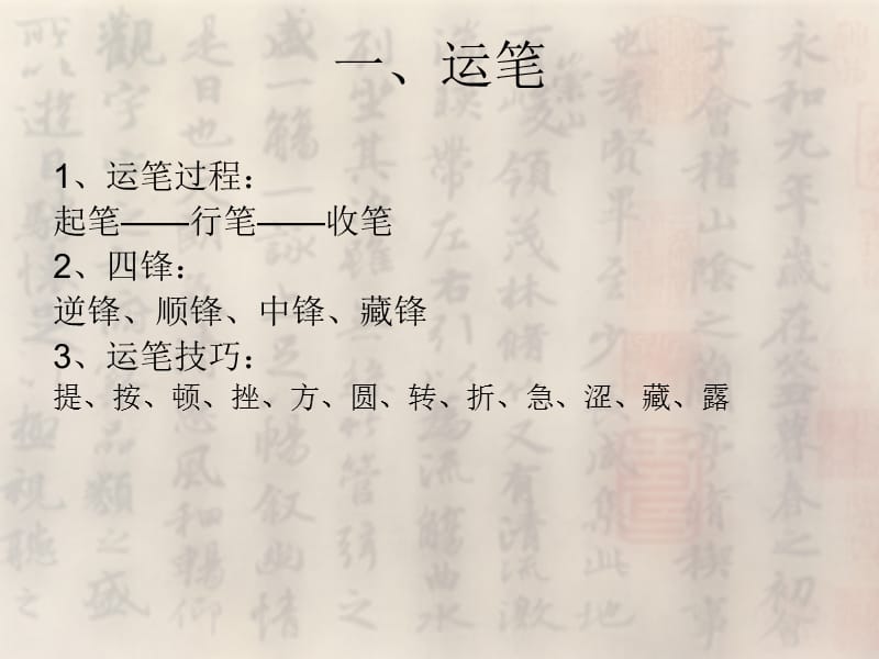 师范生书写技能训练一——笔法.ppt_第3页