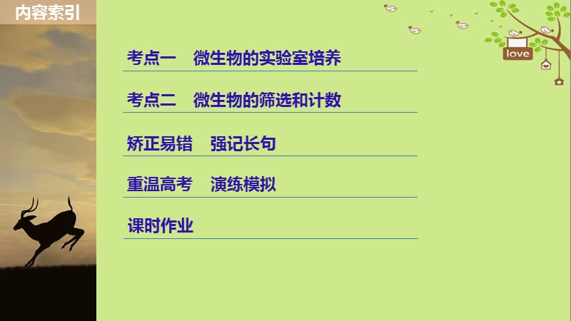 2018_2019学年高考生物大一轮复习第十一单元生物技术实践第37讲微生物的利用课件.ppt_第3页